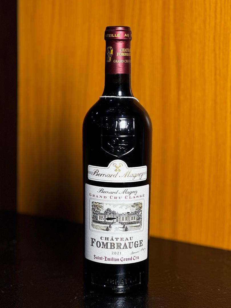 GRAND CRUS CLASSE SAINT-EMILION CHÂTEAU FOMBRAUGE CAISSE BOIS