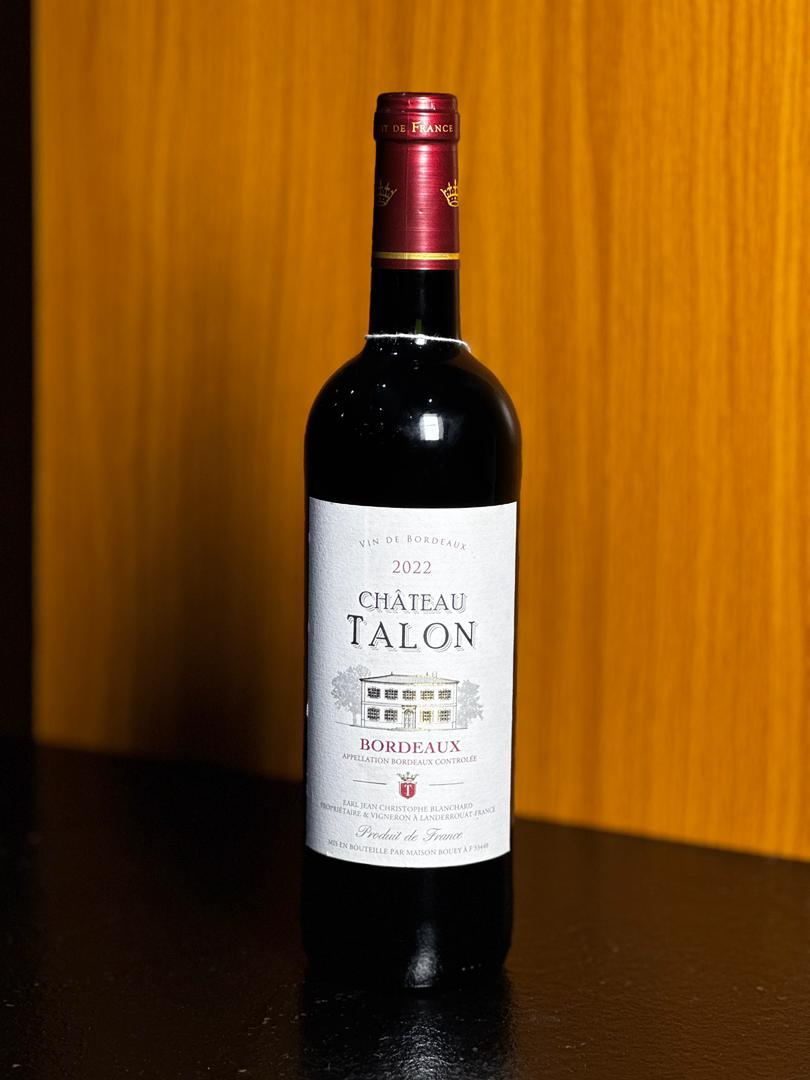 BORDEAUX ROUGE CHÂTEAU TALON CARTON